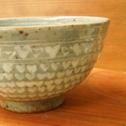 ハート三島の茶碗 7枚目の画像