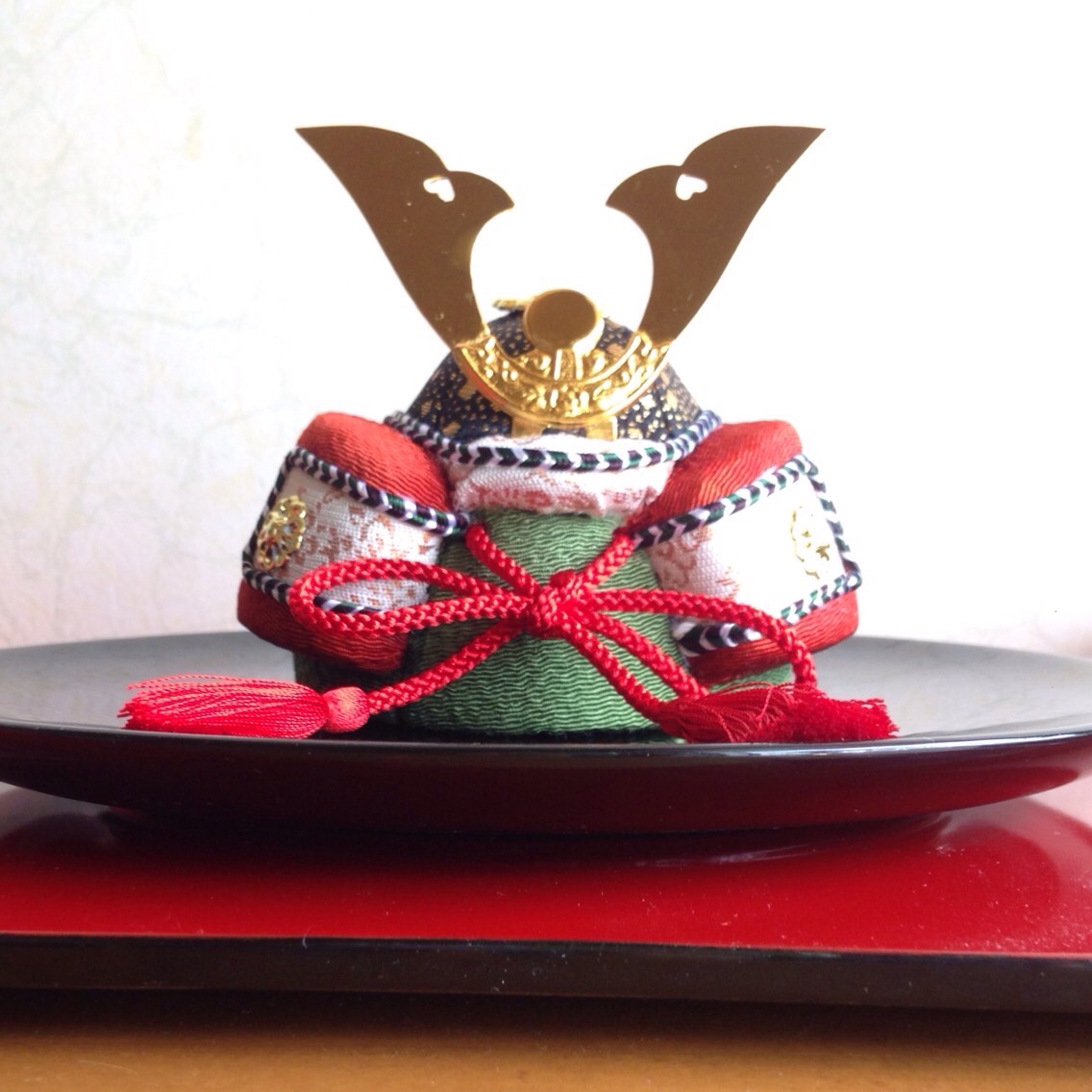 送料無料】木目込み人形 吉祥兜（きっしょうかぶと） 其他娃娃 華支斎