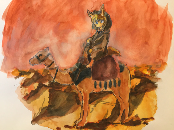 砂漠の狐さん 1枚目の画像