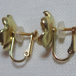 poppy earrings (K10)：ポピーピアス（10K） 5枚目の画像