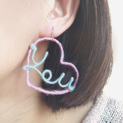 neon sign pierce（earring） 3枚目の画像