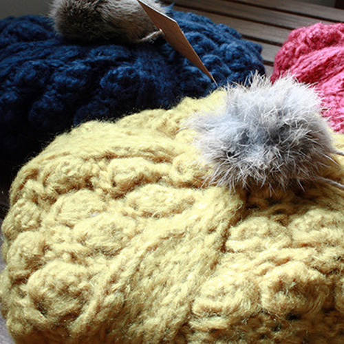 再出品♥大人用＊毛糸のベレー帽＊♥ ベレー帽・ハンチング misato