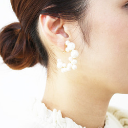 Pearl Bubble Earring 2枚目の画像