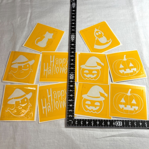 ステンシル　訳あり Halloweenセット　 2枚目の画像