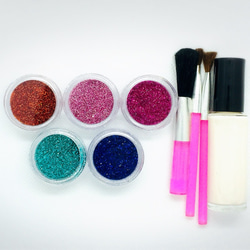 結唯 ボディジュエリー✨キット ボディジュエリー セルフキット ステンシルシート付 キット biartya