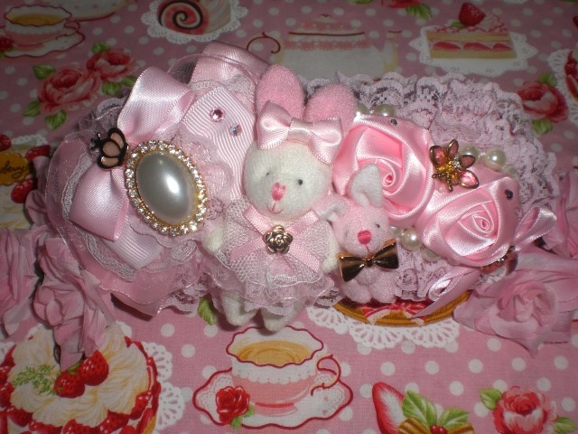 ピンク姫デコ♪姫うさちゃん眼鏡ケース♪ その他ケース pinkcandyroom