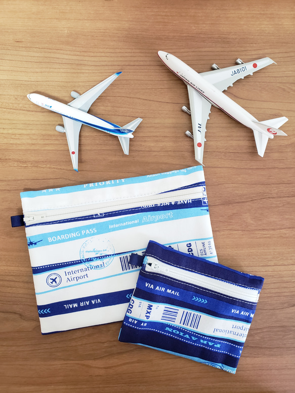 再々販*飛行機ポーチセット ポーチ PETAL 通販 9640182