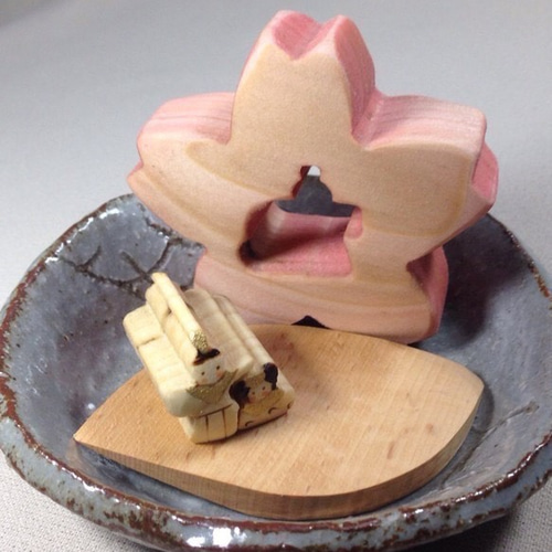 100均）ひな祭りの飾り 雛人形の桜の作り方【DIY】Hinamatsuri