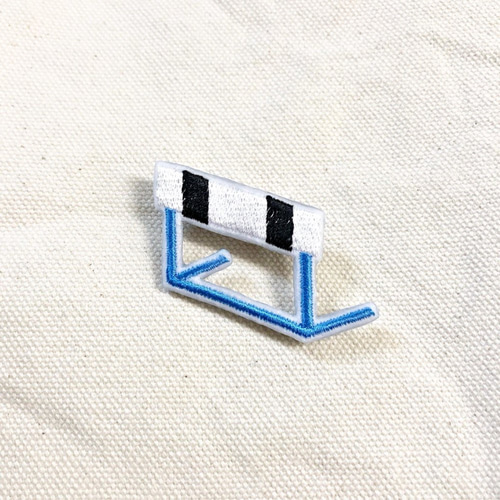 刺繍ブローチ 「ハードル」 ブローチ teku-teku 通販 6960435