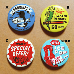TIN BADGE 選べる缶バッジ その他雑貨 OCTOPUS CARGO 通販