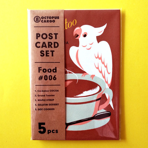 POST CARD SET / Food #006　ポストカードセット 1枚目の画像