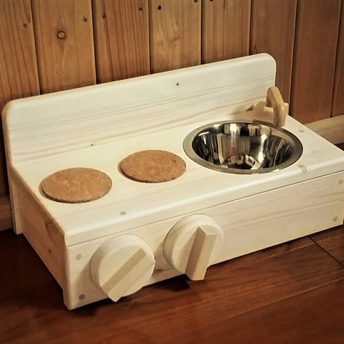 ハンドメイド☆卓上ミニキッチン dd5222580872b09144dc348a57f831