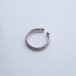 kumihimo ear cuff/ring 3枚目の画像