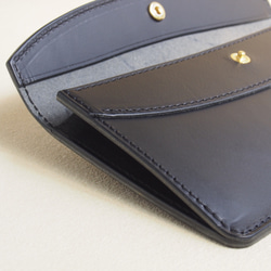 薄い軽い使いやすい! スリムな財布#ブラック 3枚目の画像