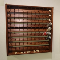 ロックミシン糸巻き糸立てラック　1　9段 99本 シンプルスタイル 4枚目の画像