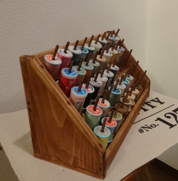 糸立てスタンド ロータイプ（据え置き専用） 棚・シェルフ・ラック