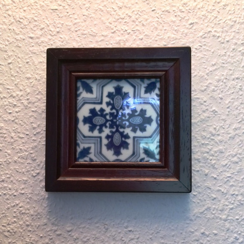 【超レア】有田焼タイル装飾の縦長箱 超レア】有田焼タイル装飾の縦長箱