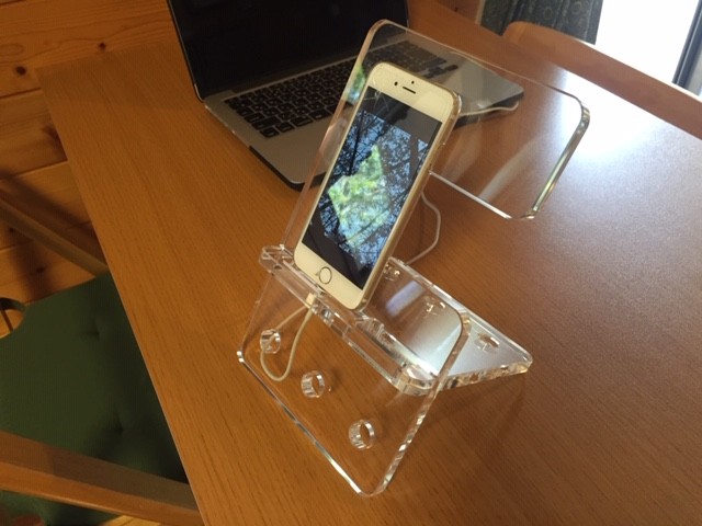 アクリルスマホスタンド スマホスタンド・スマホスピーカー