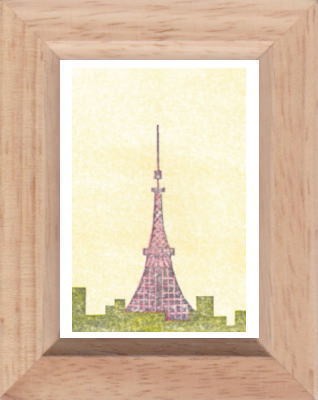 東京タワー　絵画