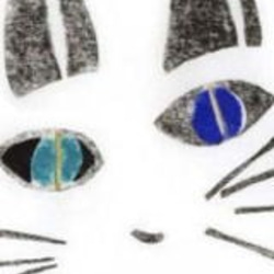 小さな額絵・ねこ(093) 3枚目の画像