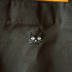 黑貓刺繡Minitoto 第3張的照片