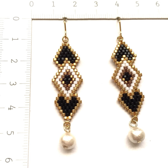 再販3♡ ◇cotton pearl earrings ◇ 3枚目の画像