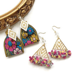 【特集掲載】再販4♡【夏の福袋 】beads earrings（pop color）2点set 1枚目の画像