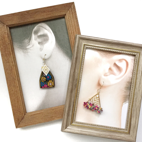 【特集掲載】再販4♡【夏の福袋 】beads earrings（pop color）2点set 2枚目の画像