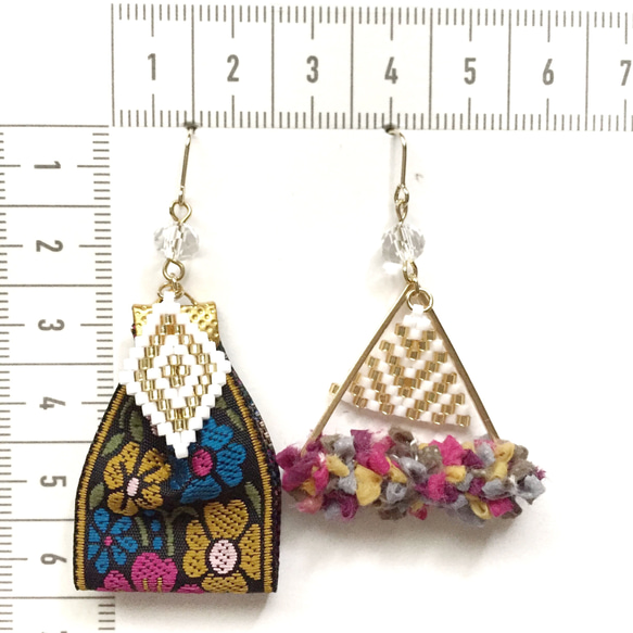 【特集掲載】再販4♡【夏の福袋 】beads earrings（pop color）2点set 3枚目の画像