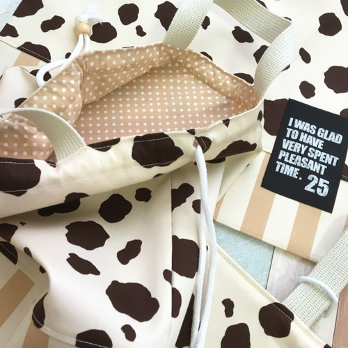 受注オーダー＊入園入学準備＊名入れ レッスンバッグ 体操服入れ