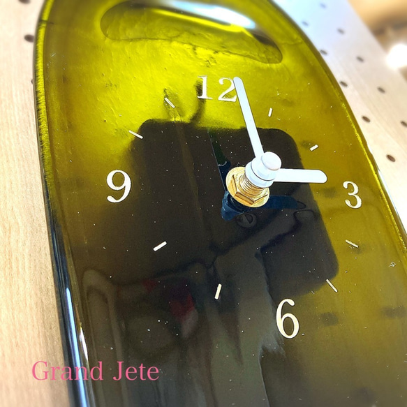 ワインボトル壁掛け時計スタンダード（Clock-W-ST） 3枚目の画像