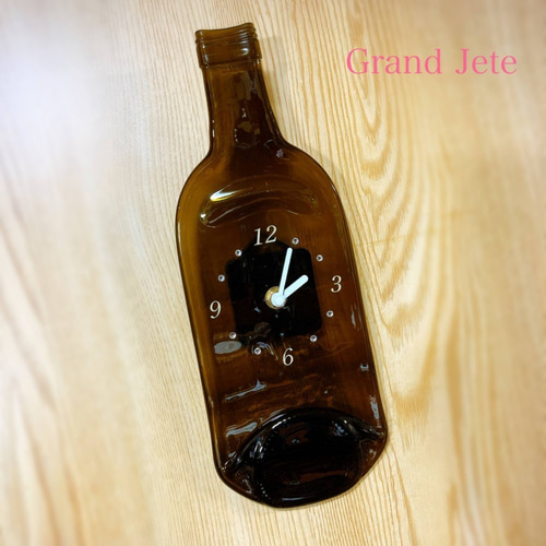 ワインボトル壁掛け時計スタンダード（Clock-W-ST） 掛け時計