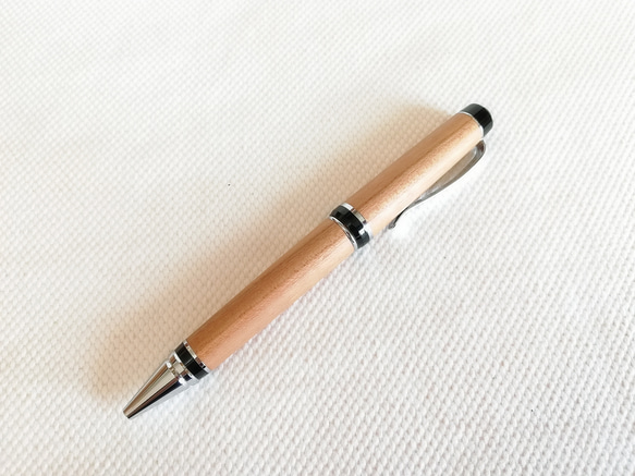 桜杢シガータイプボールペン（オプション：ジェットストリーム対応