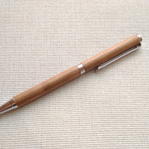 桜杢スリムボールペン 1705-7 ペン・筆記用具 トモヱ工房 通販 4080442