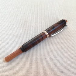 黒柿孔雀杢万年筆 1711-03 ペン・筆記用具 トモヱ工房 通販 4809406