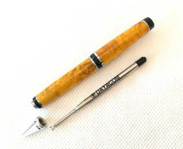 ツゲ杢染め木 ボールペン 1812-03 4枚目の画像
