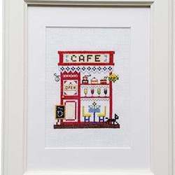 イブニング・カフェ(クロスステッチ) イブニング・カフェ(クロスステッチ)