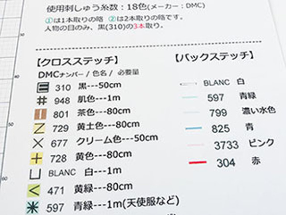 クロスステッチ図案【クリスマス・シーズン】カレンダーシリーズ12月 4枚目の画像