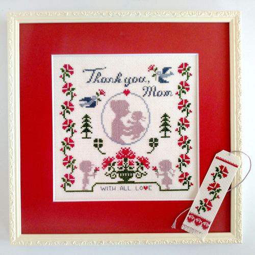 クロスステッチキット【ありがとうママ】母の日によせて キット Biene