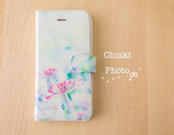 Flowers スマホケース付き えりちどセット