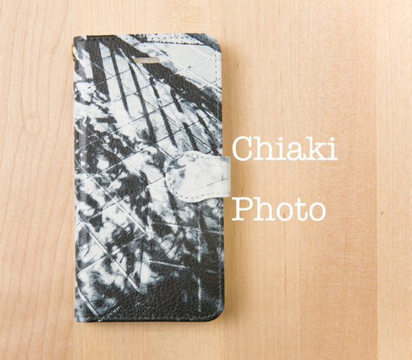 【全機種対応カメラ穴付き】shadow*iphone/Androidスマホケース【手帳型】 1枚目の画像