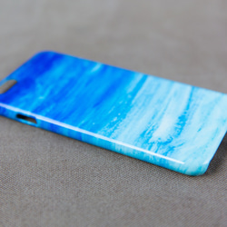 【各機種対応】Blue ocean*iphoneケース・Androidスマホケース 3枚目の画像