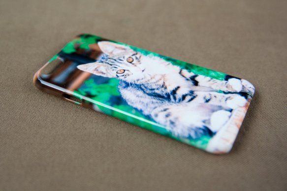 【各機種対応】cat*iphoneケース・Androidスマホケース 2枚目の画像