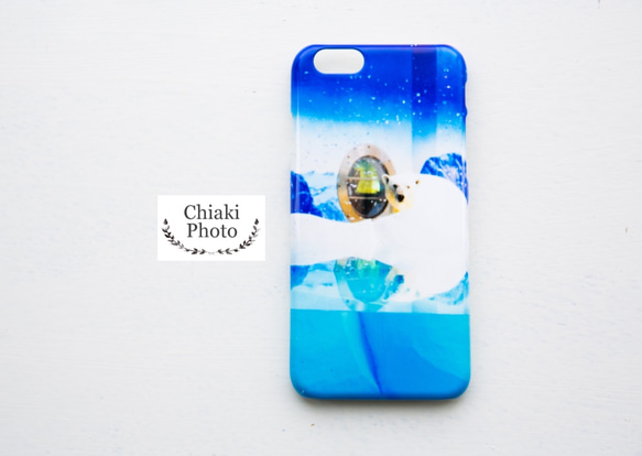 【各機種対応】しろくま*iphoneケース・Androidスマホケース 1枚目の画像