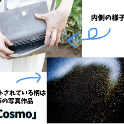 【たっぷり入るお財布本革バッグ】CHAPAWALLET -ちゃぱうぉれっと- Cosmo 3枚目の画像