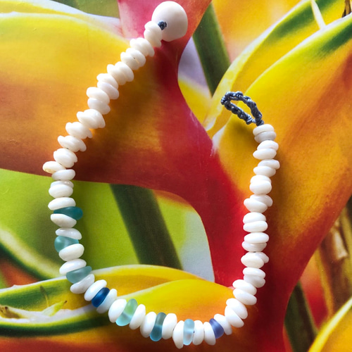 ニイハウシェルネックレス ブレスレット イヤリングセット 楽天市場