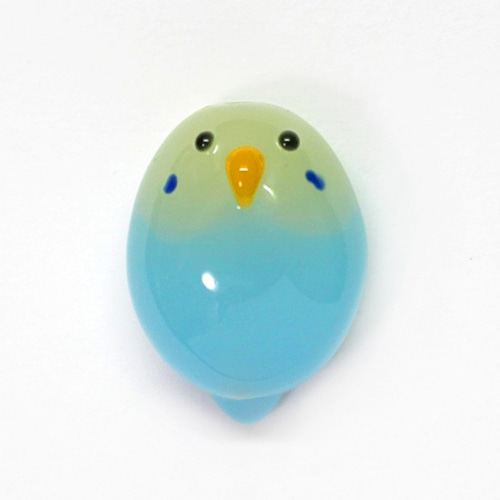 C6707 ライトイエロー バードモチーフ 黄色系 オウム インコ