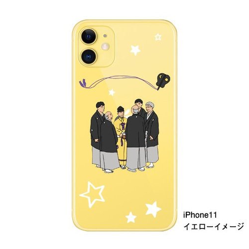 選べるお相撲クリアカバー スマホケース・カバー むむたり商店