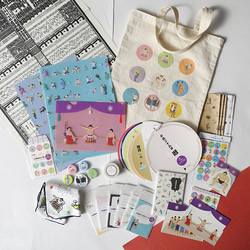 2017福袋＊ お相撲グッズ13点＋新春おみくじ付き レターセット むむ