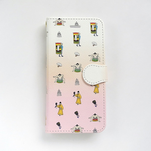 お相撲 iPhone手帳ケース【pattern】 4枚目の画像